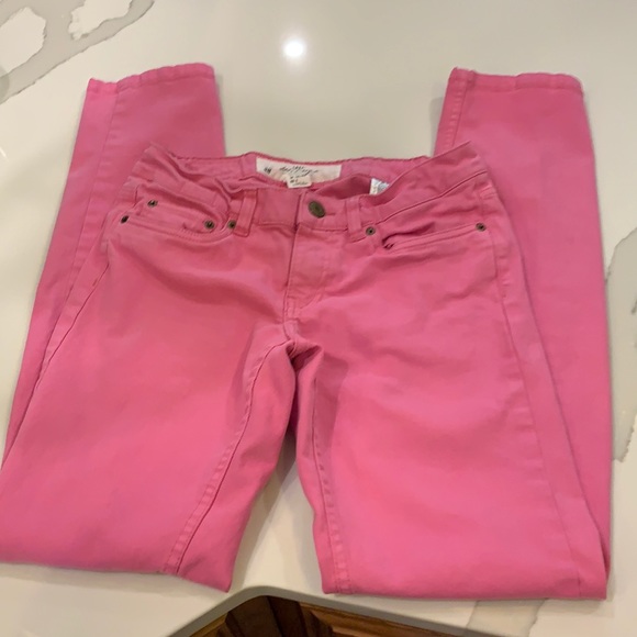 H\u0026M | Jeans | H M Pink Denim Mid Rise 